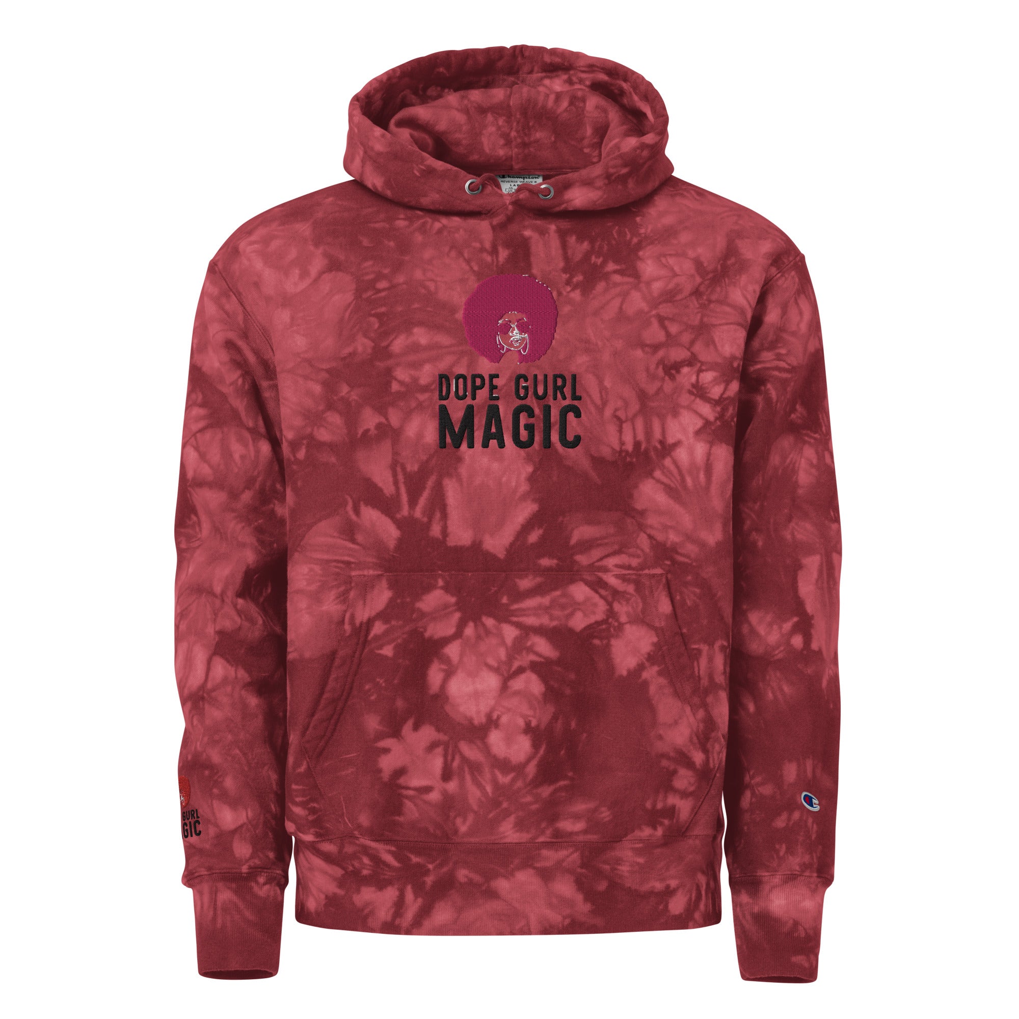 Unisex Champion tie-dye hoodie